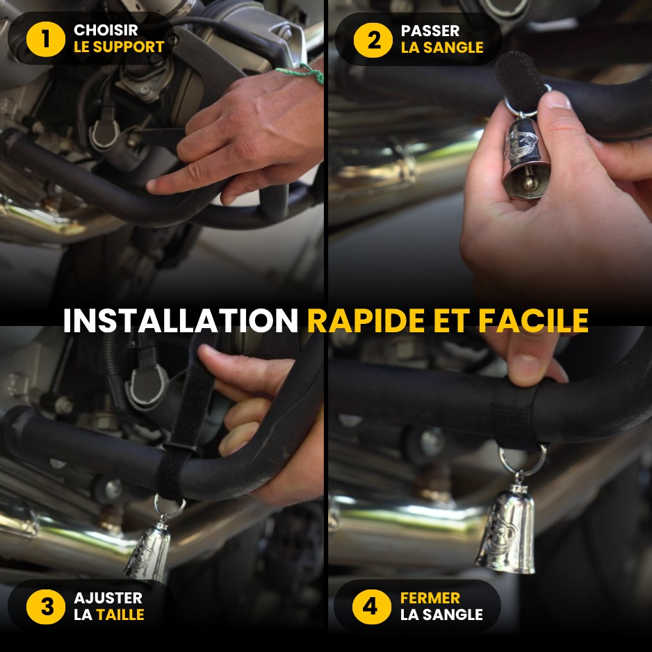 Installation rapide et facile de la Guardian Bell en 4 étapes