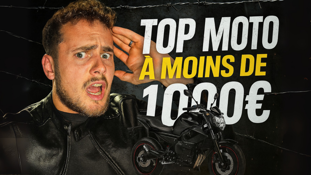 Top 5 MOTO à - de 1000€
